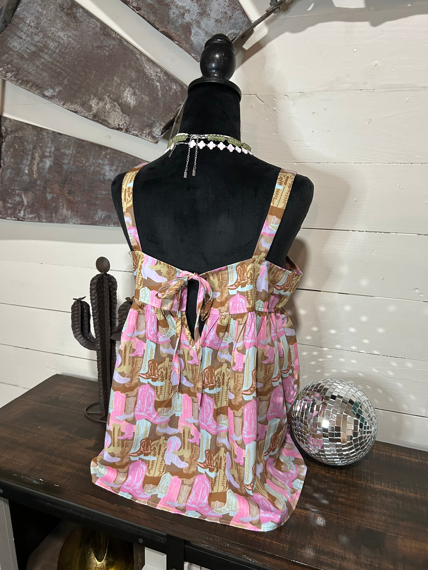 Rodeo ruffles top