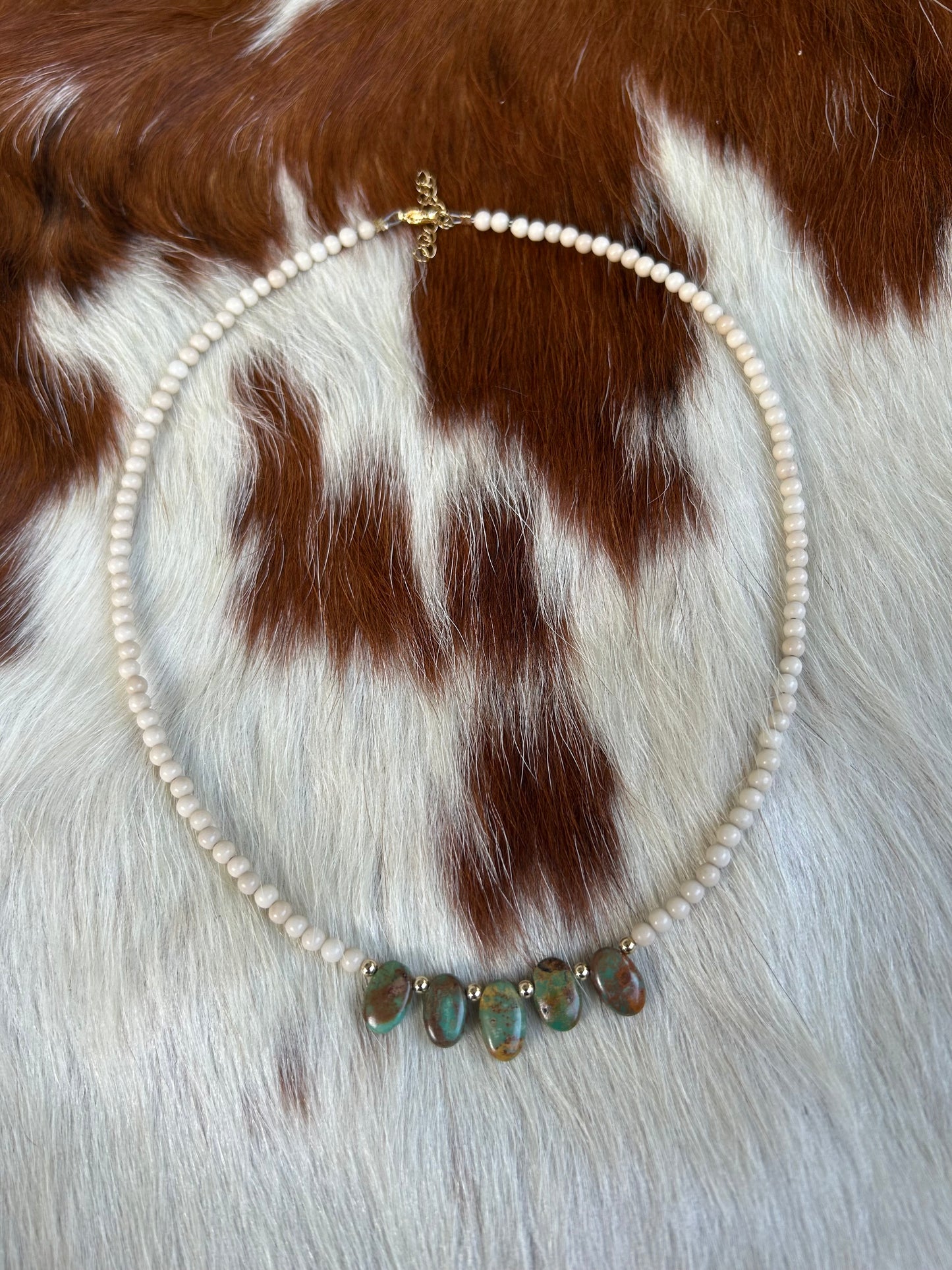 Riverstone and turquoise