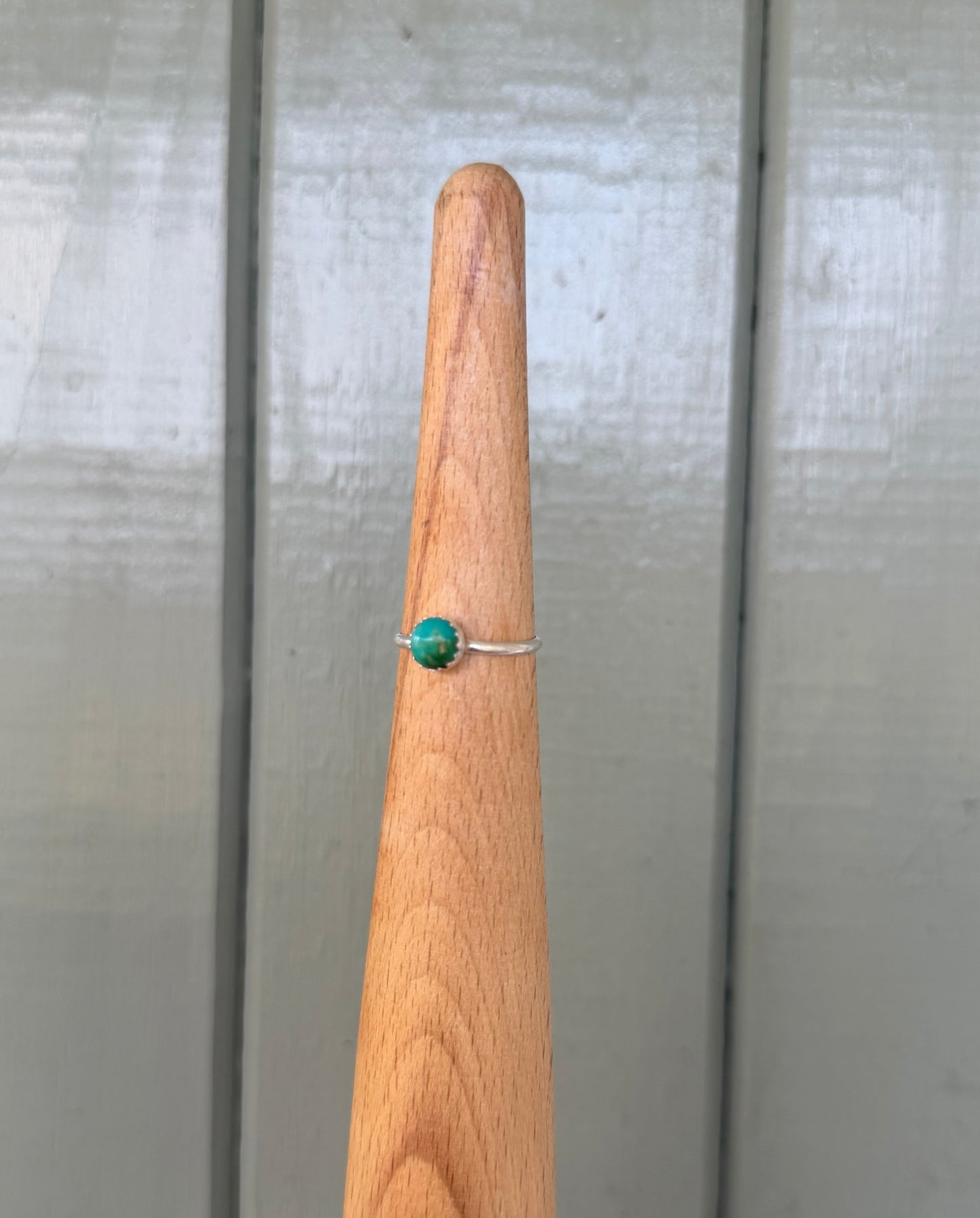 Turquoise stacker rings