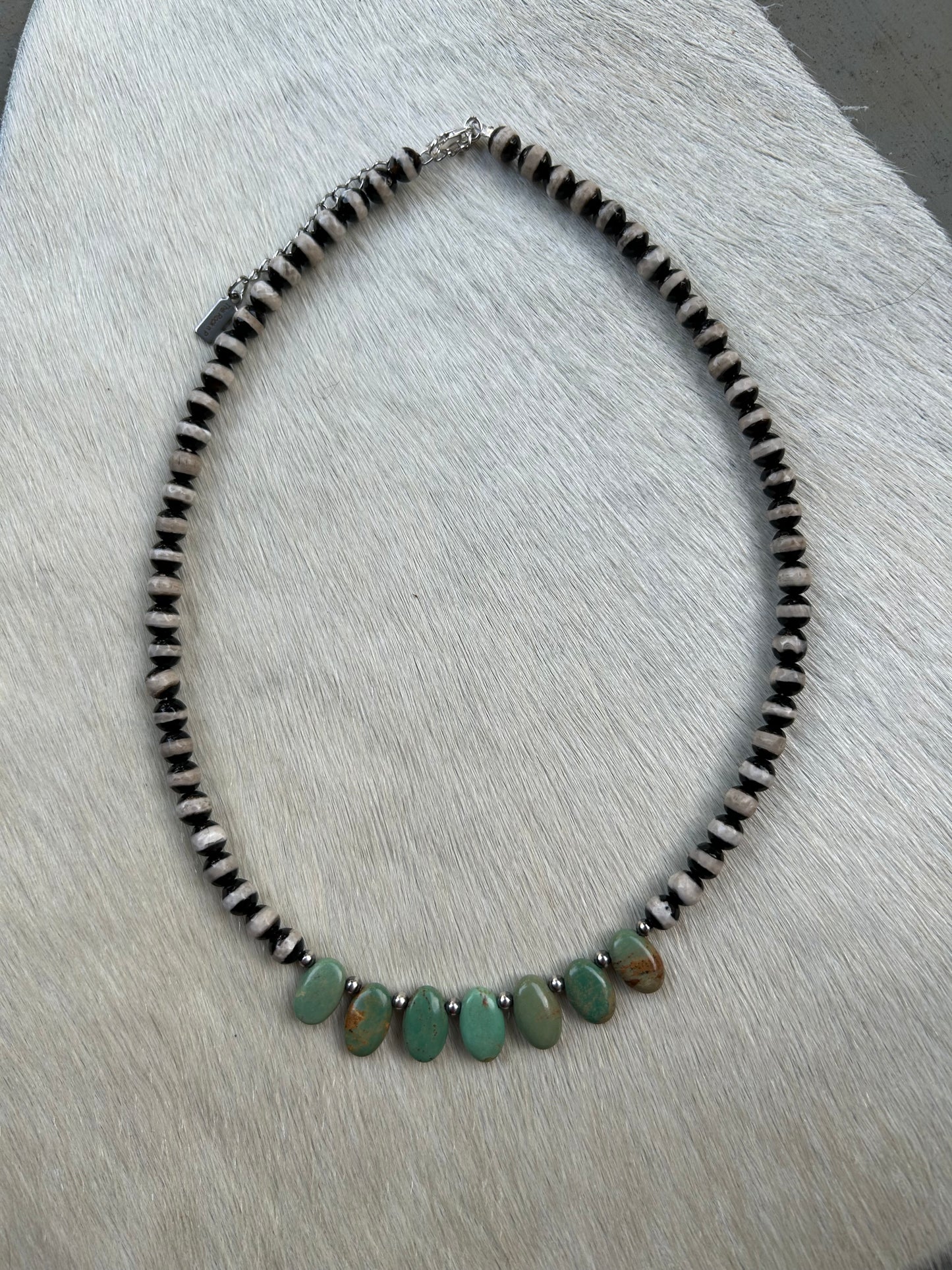 Agate and turquoise