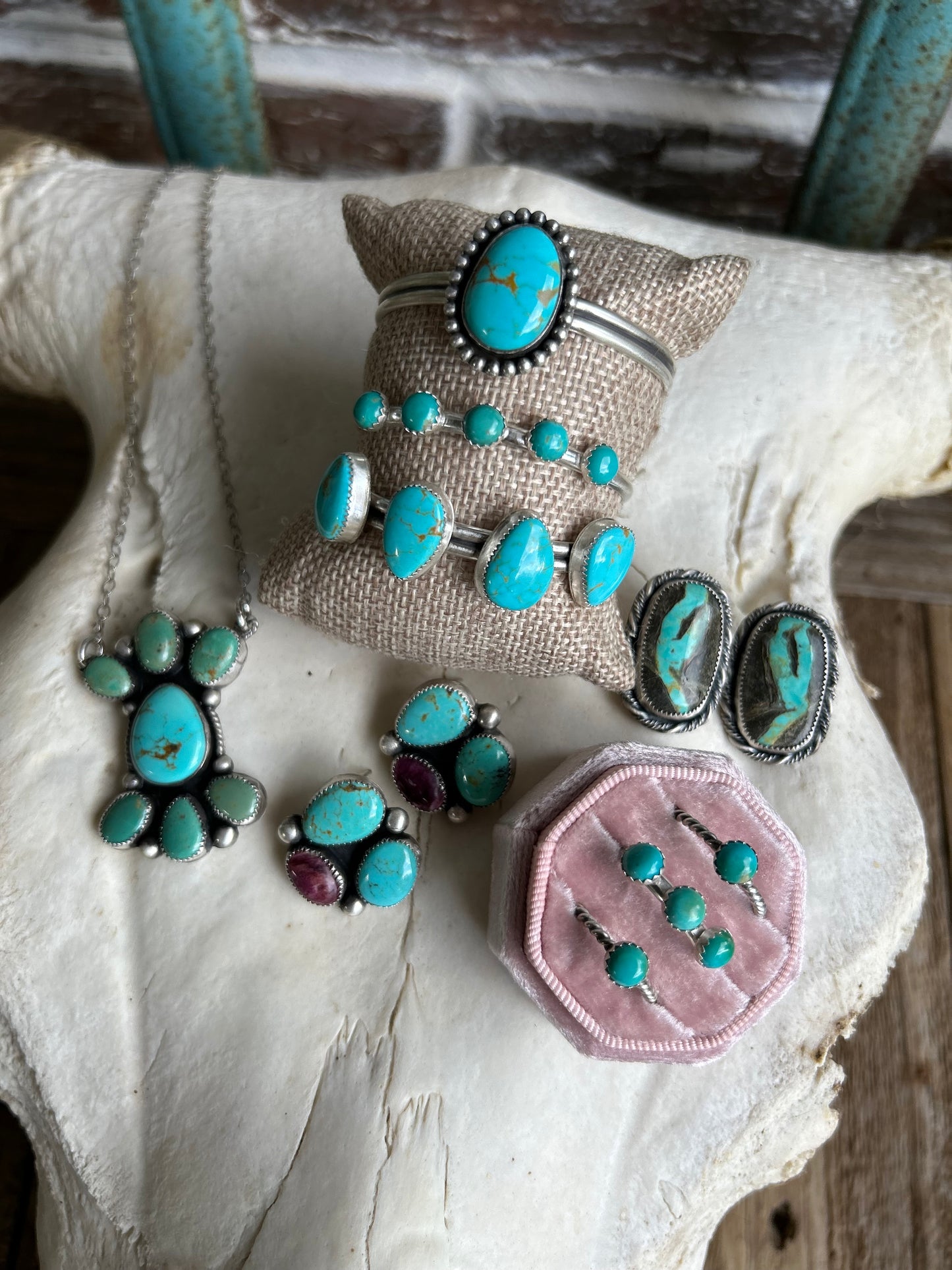 Kingman turquoise cuff