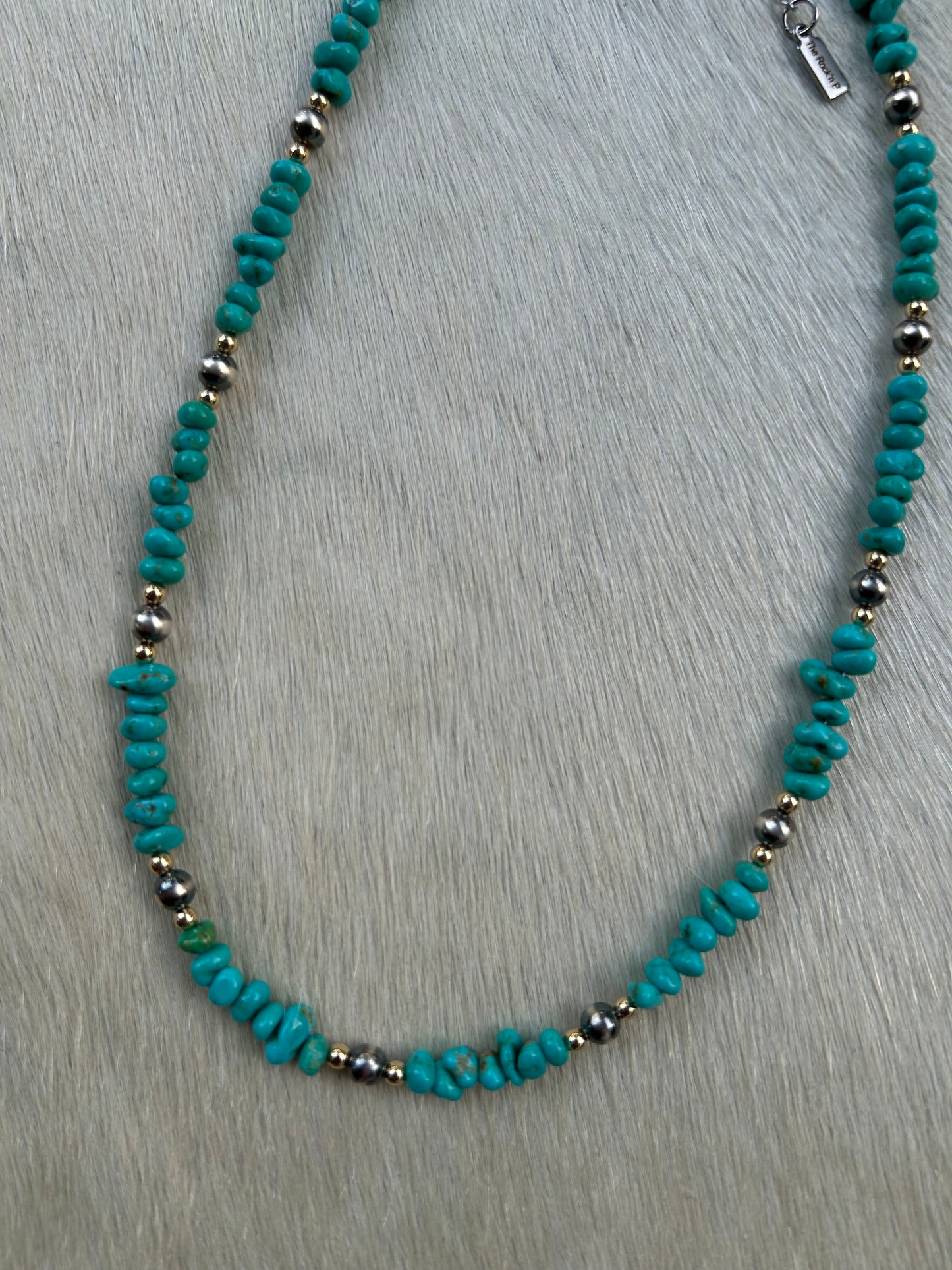Turquoise and gold