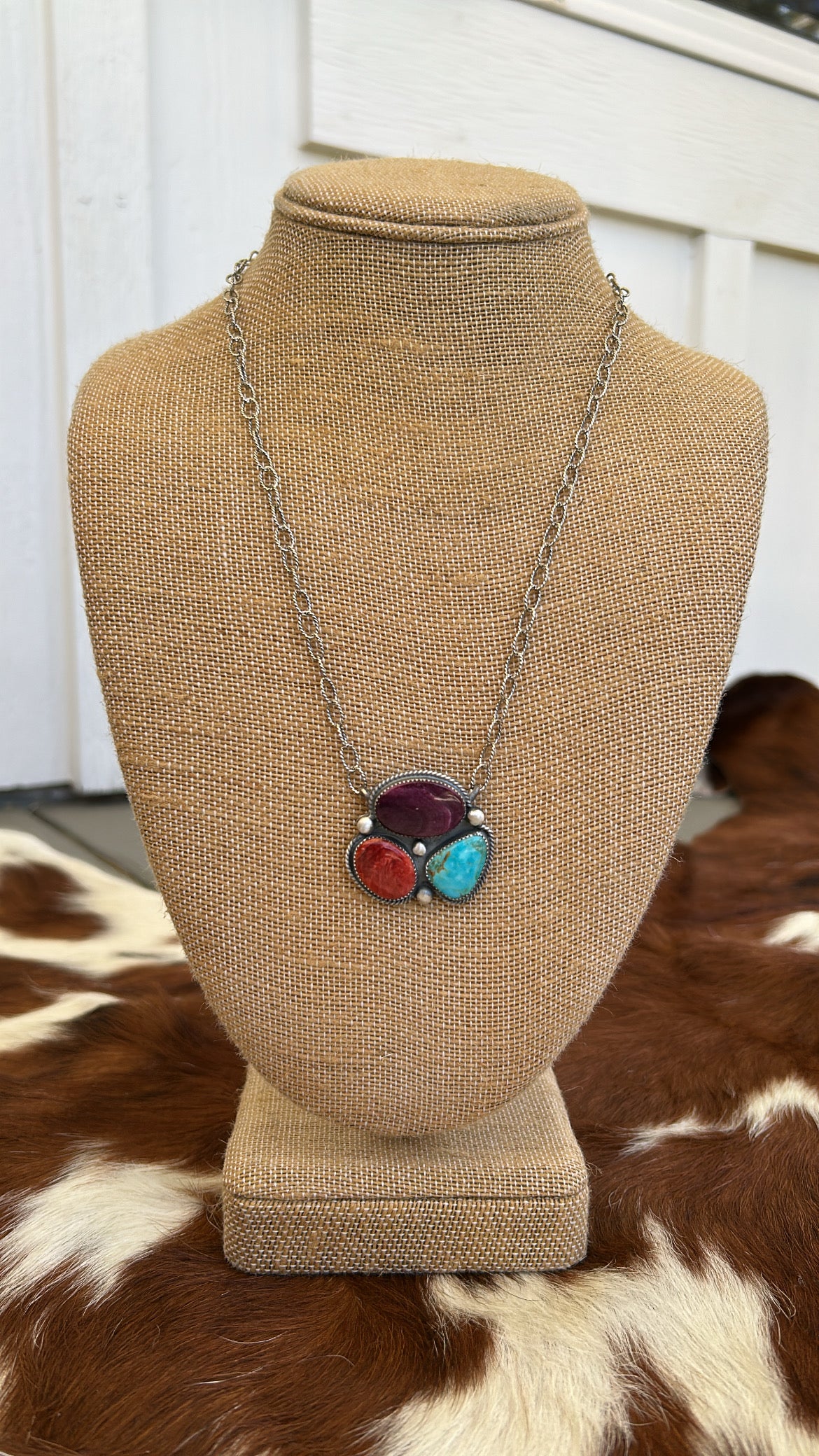Spiny and kingman necklace