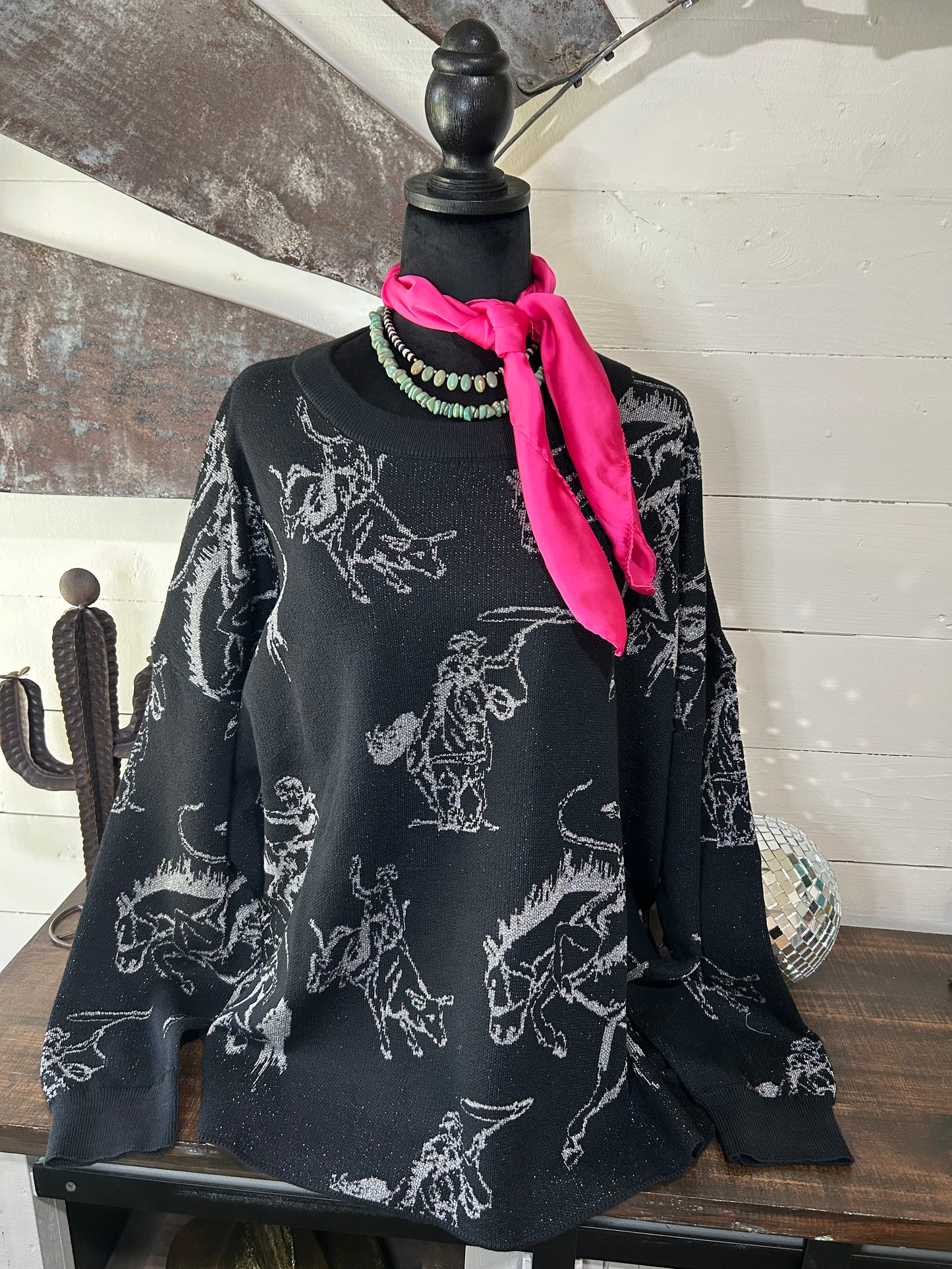 Sparkle bucks sweater