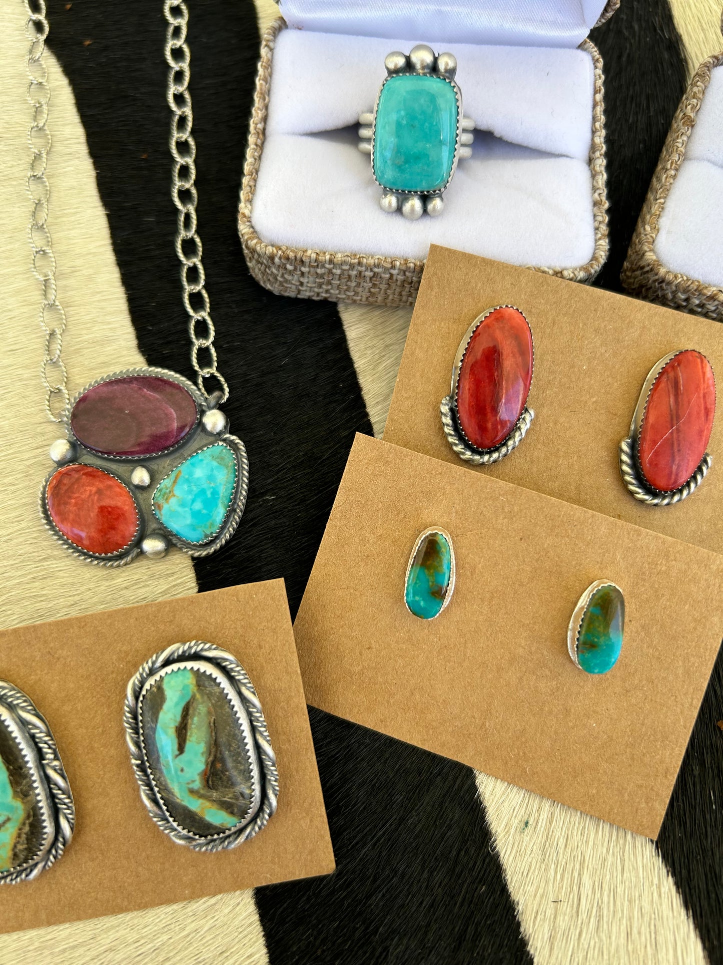 Spiny and kingman necklace