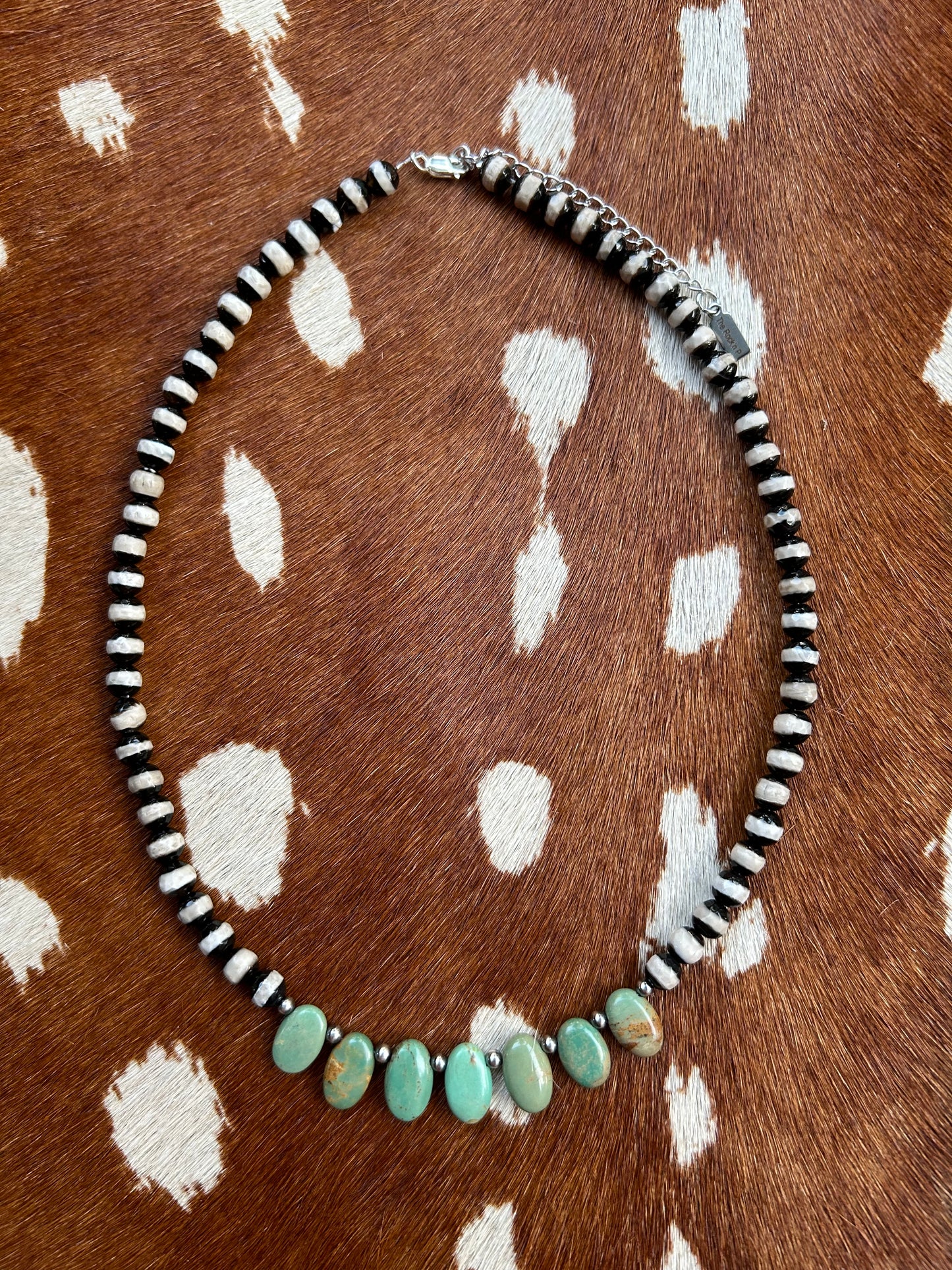 Agate and turquoise