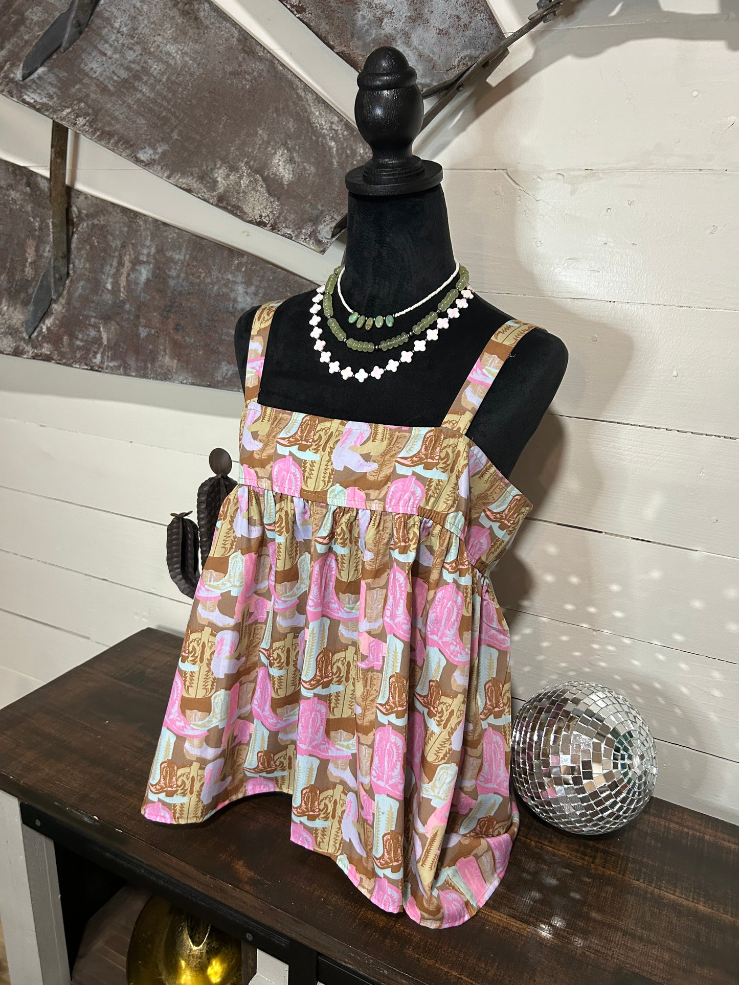 Rodeo ruffles top