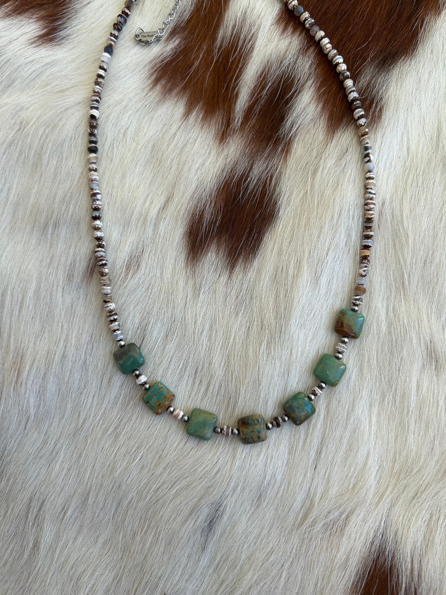 Agate and turquoise