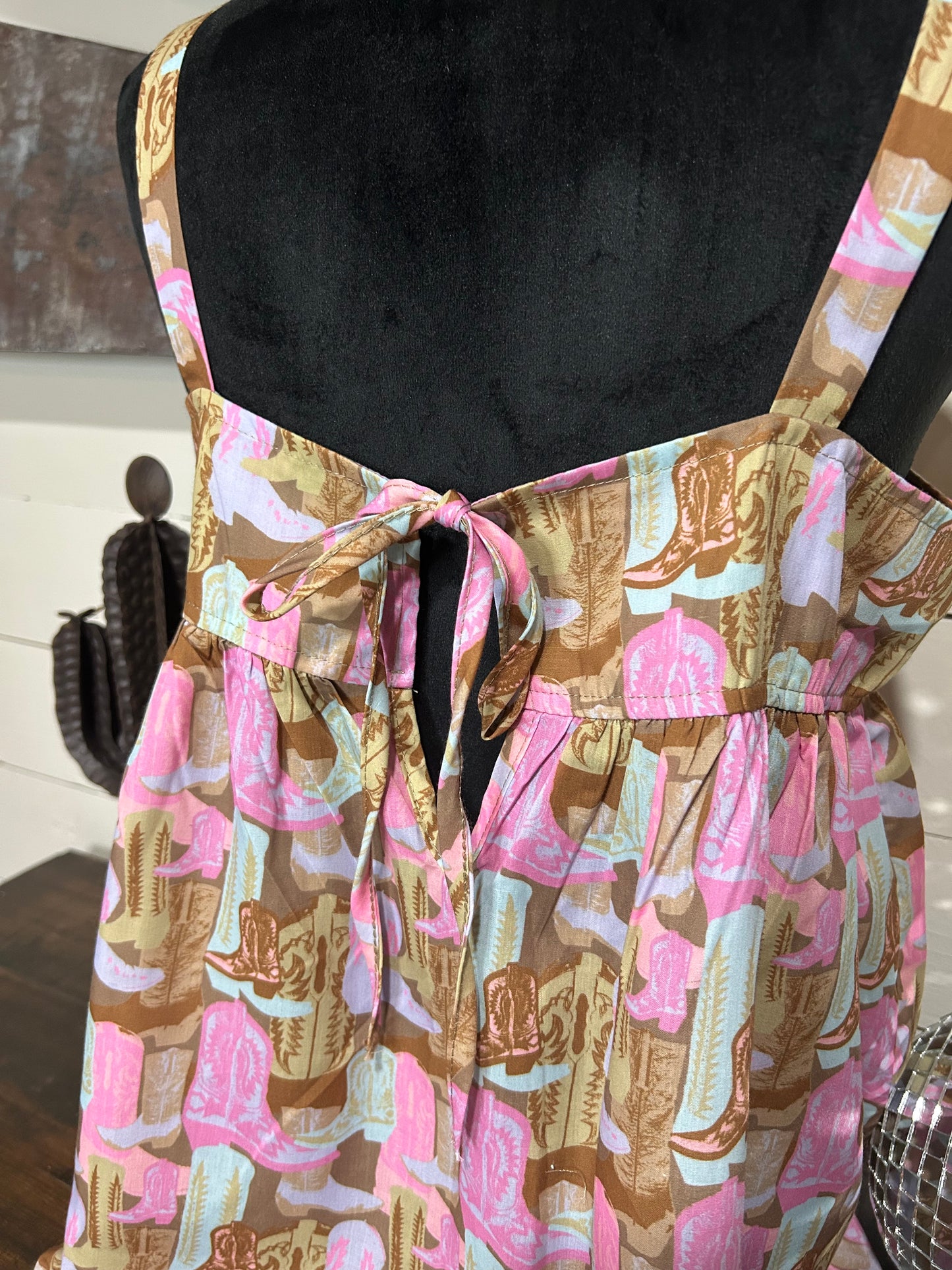 Rodeo ruffles top