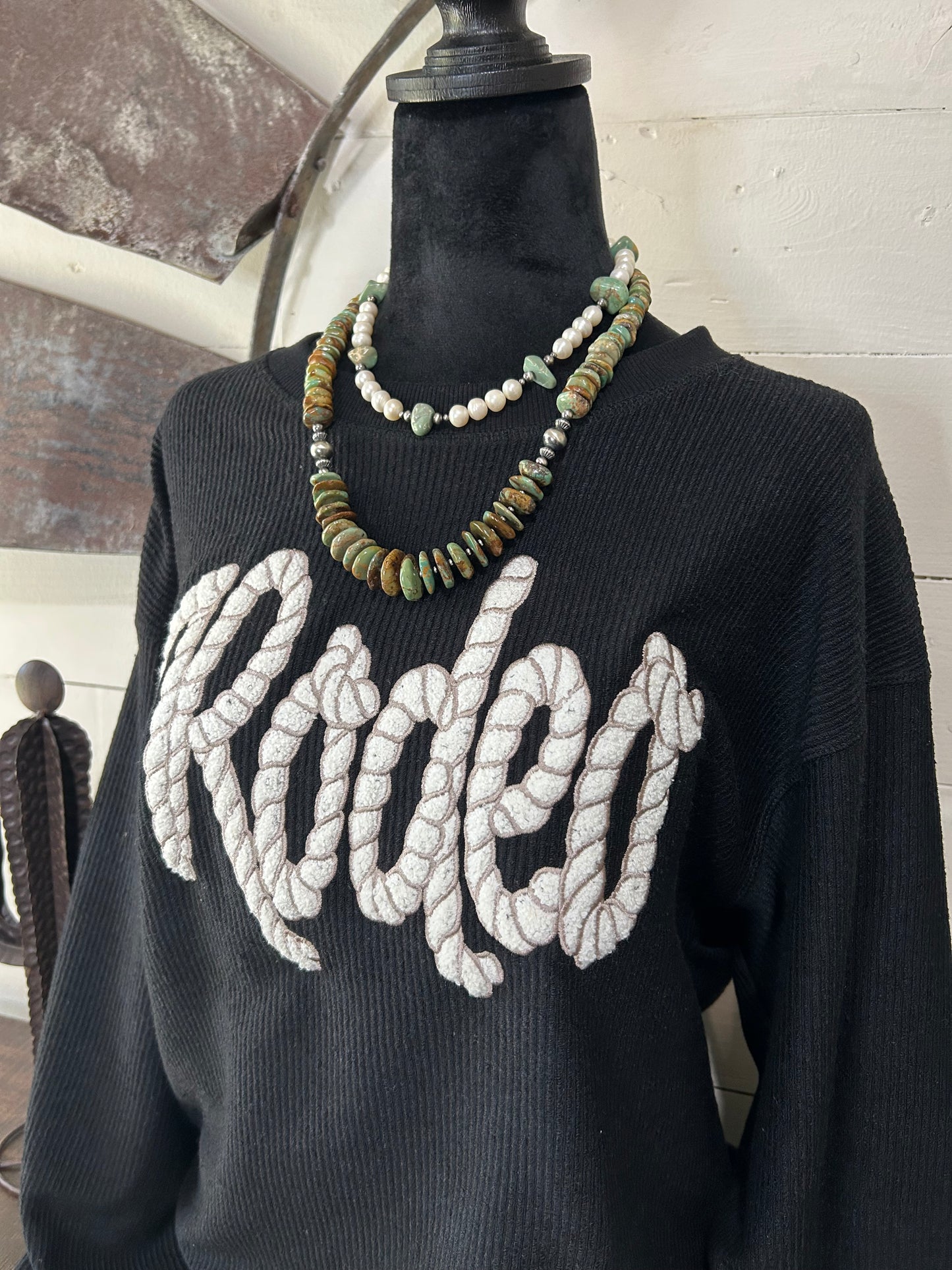 Rope rodeo sweatshirt