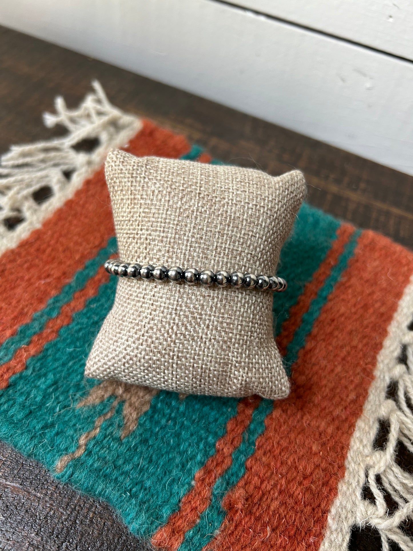 Sterling silver pearl bracelets