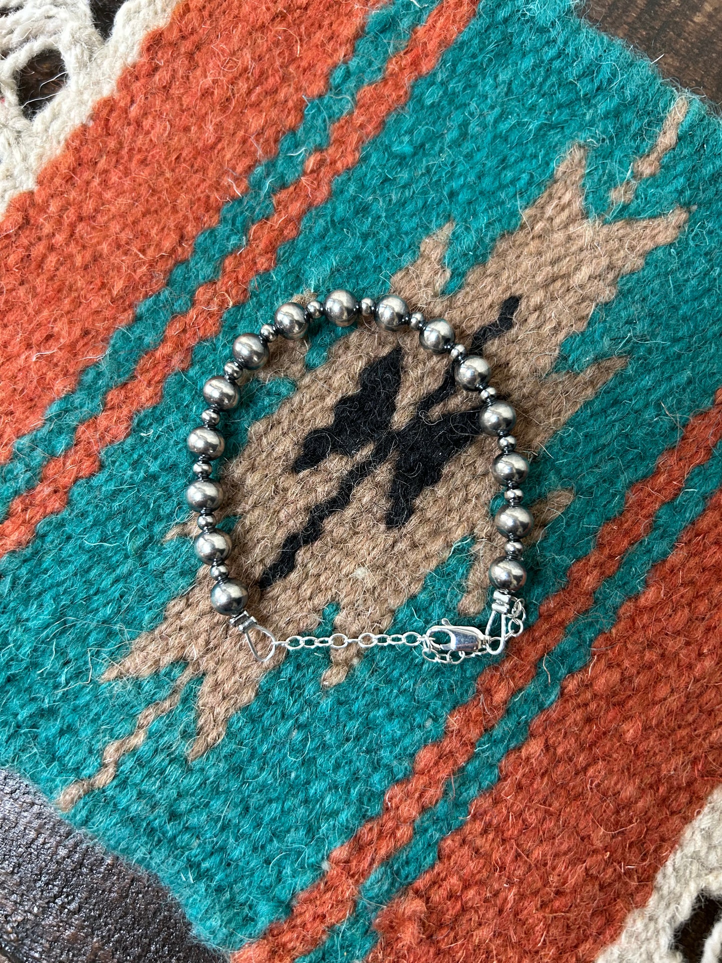 Sterling silver pearl bracelets