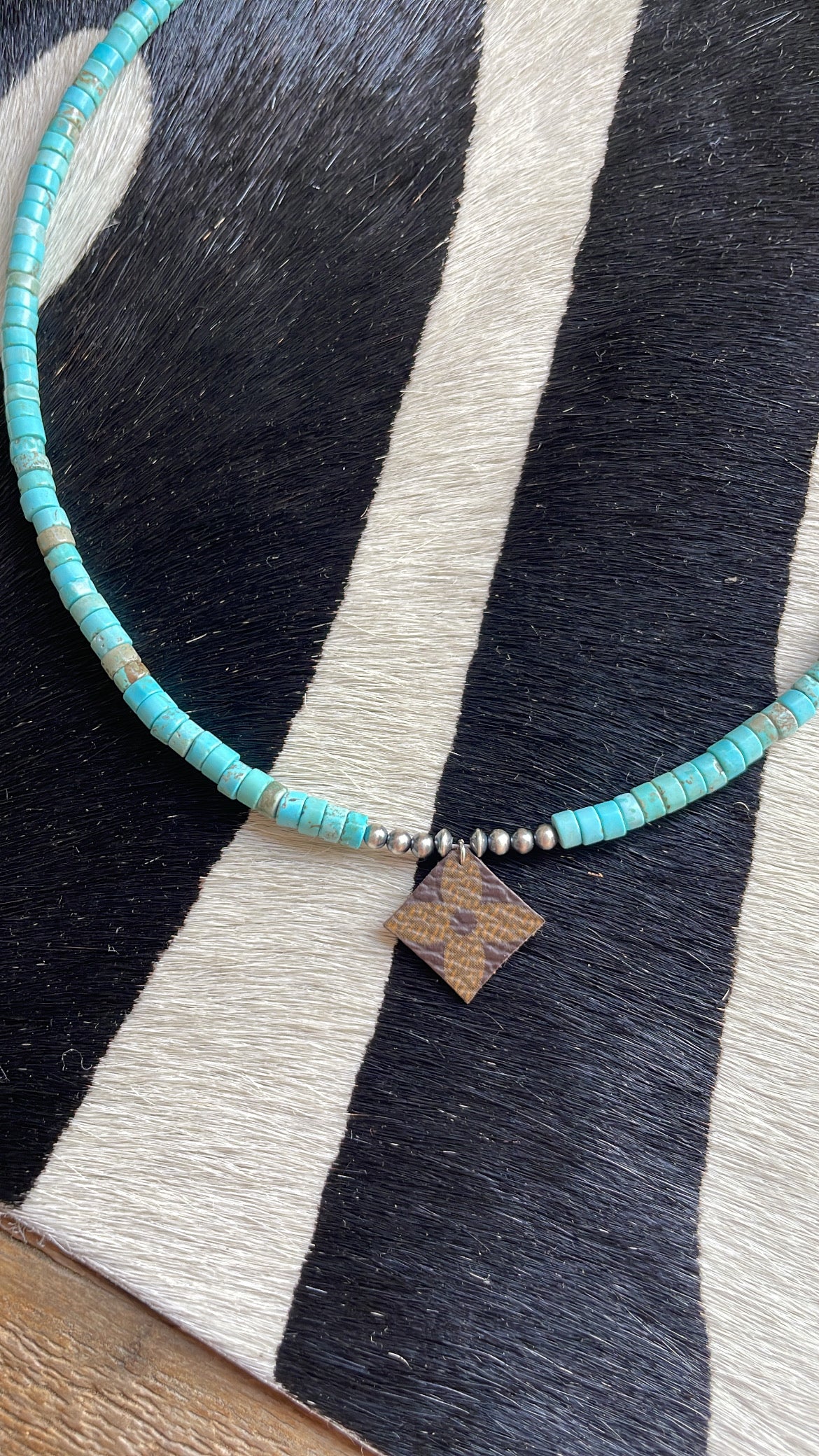 LV and turquoise