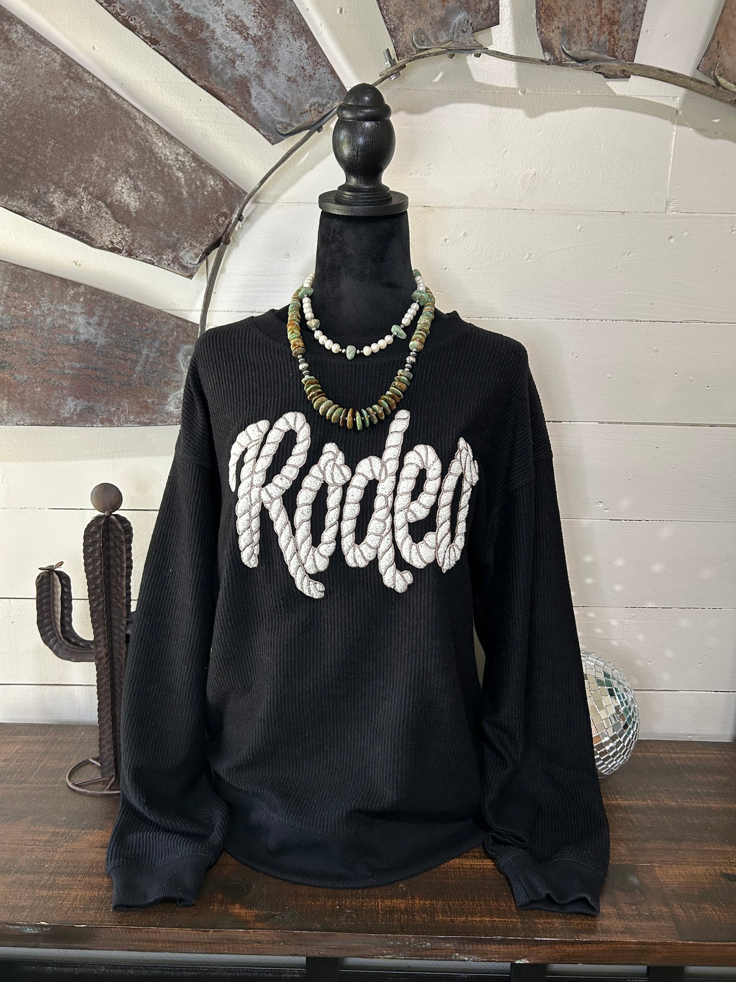 Rope rodeo sweatshirt