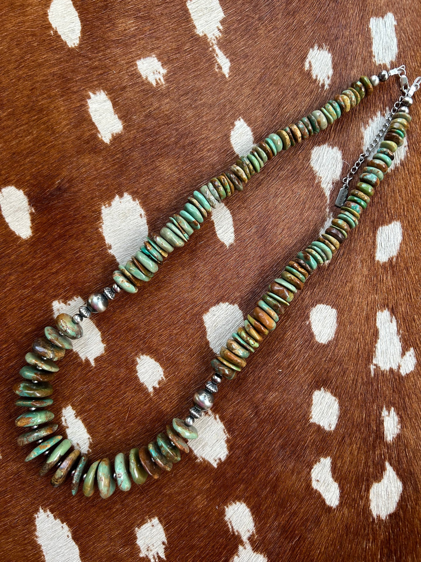 Chunky turquoise necklace