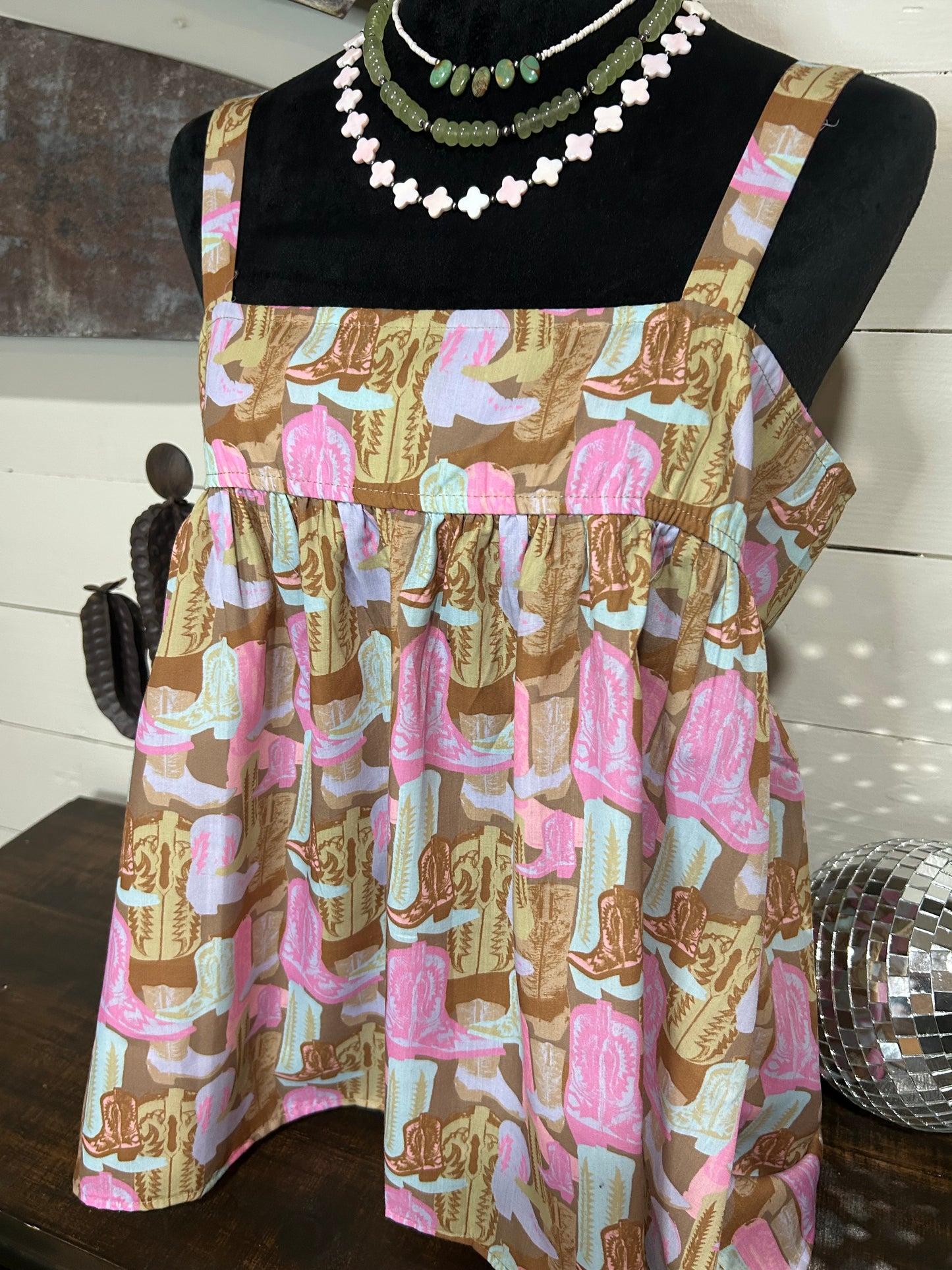 Rodeo ruffles top