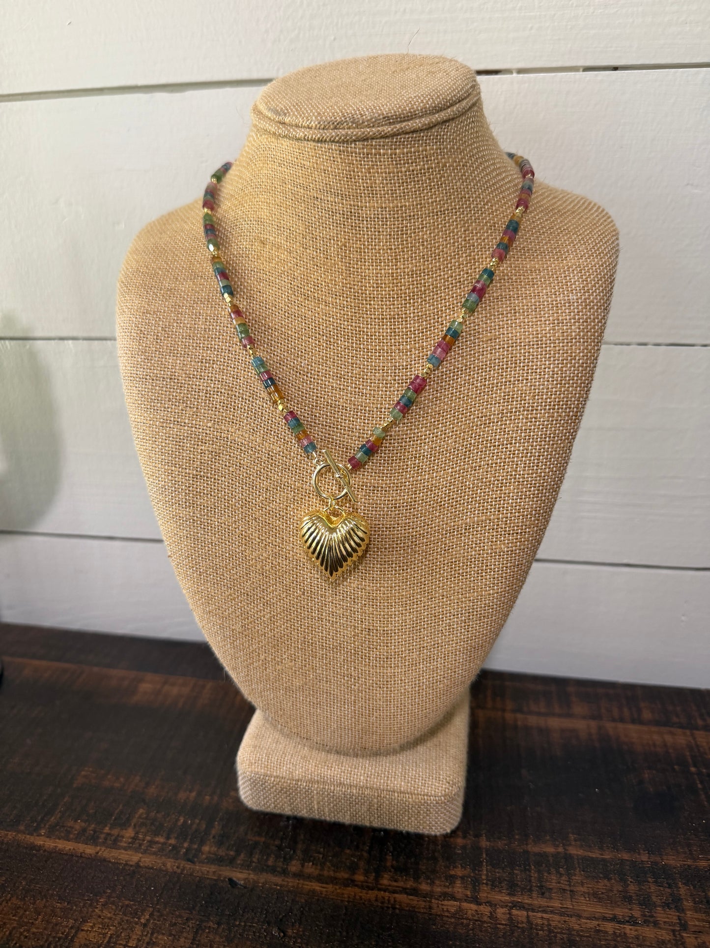 Colors of spring necklace
