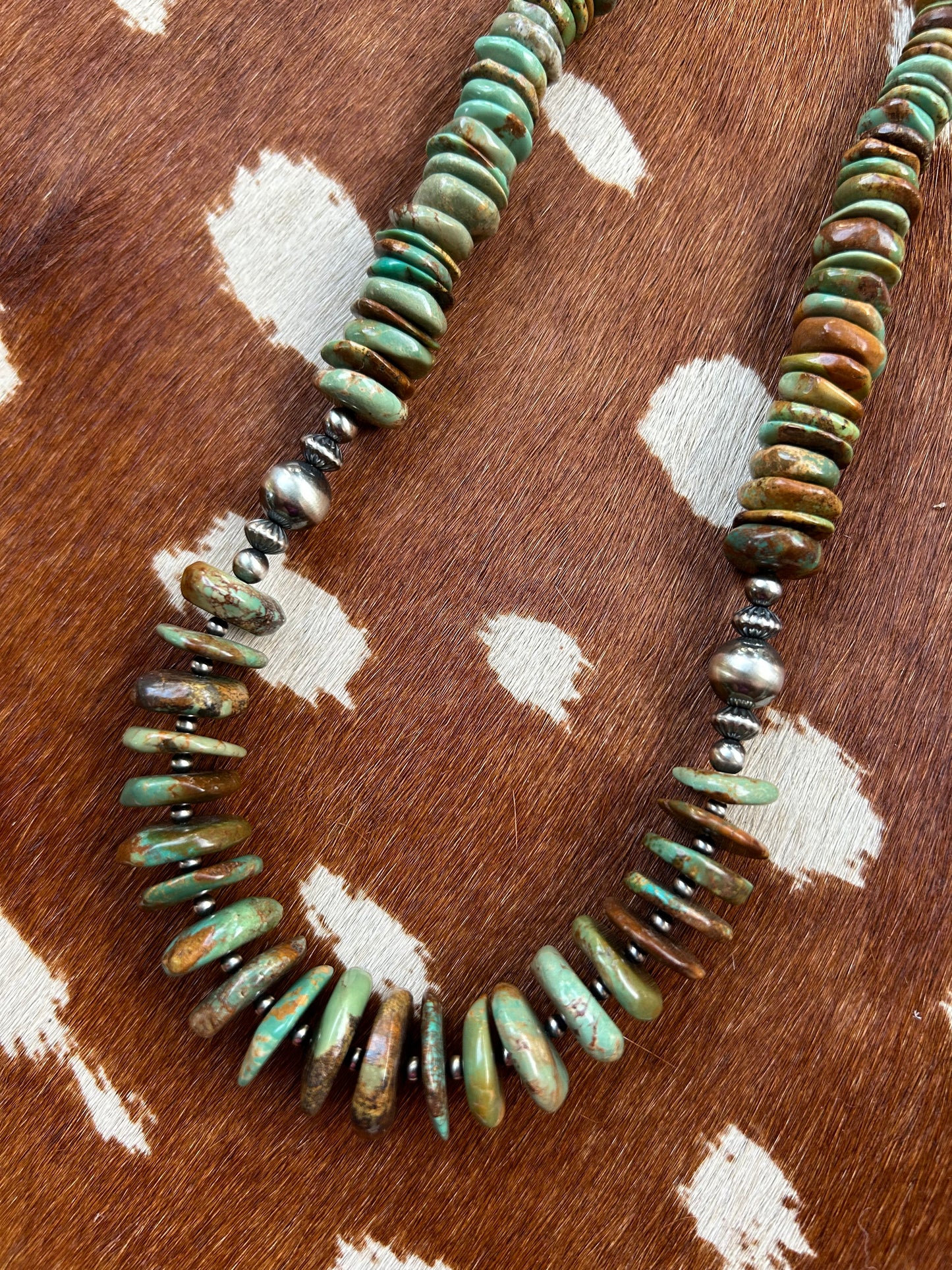 Chunky turquoise necklace