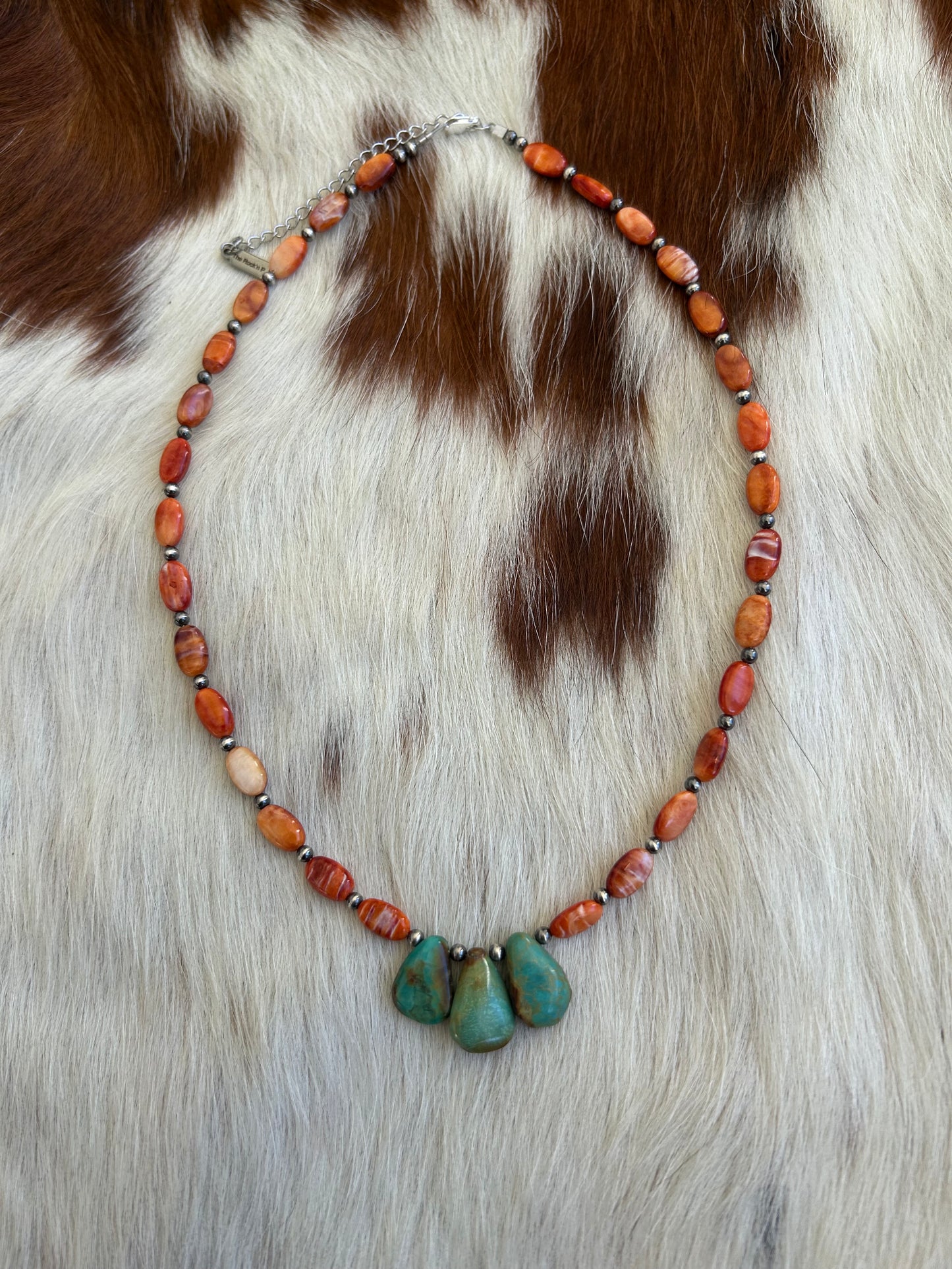 Spiny and turquoise teardrops
