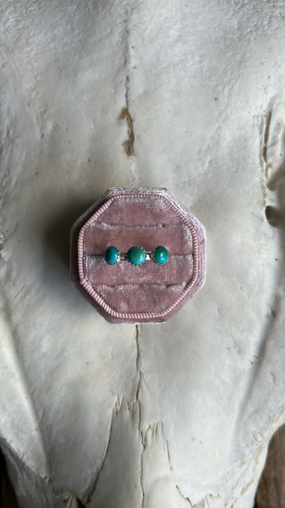 Kingman turquoise ring