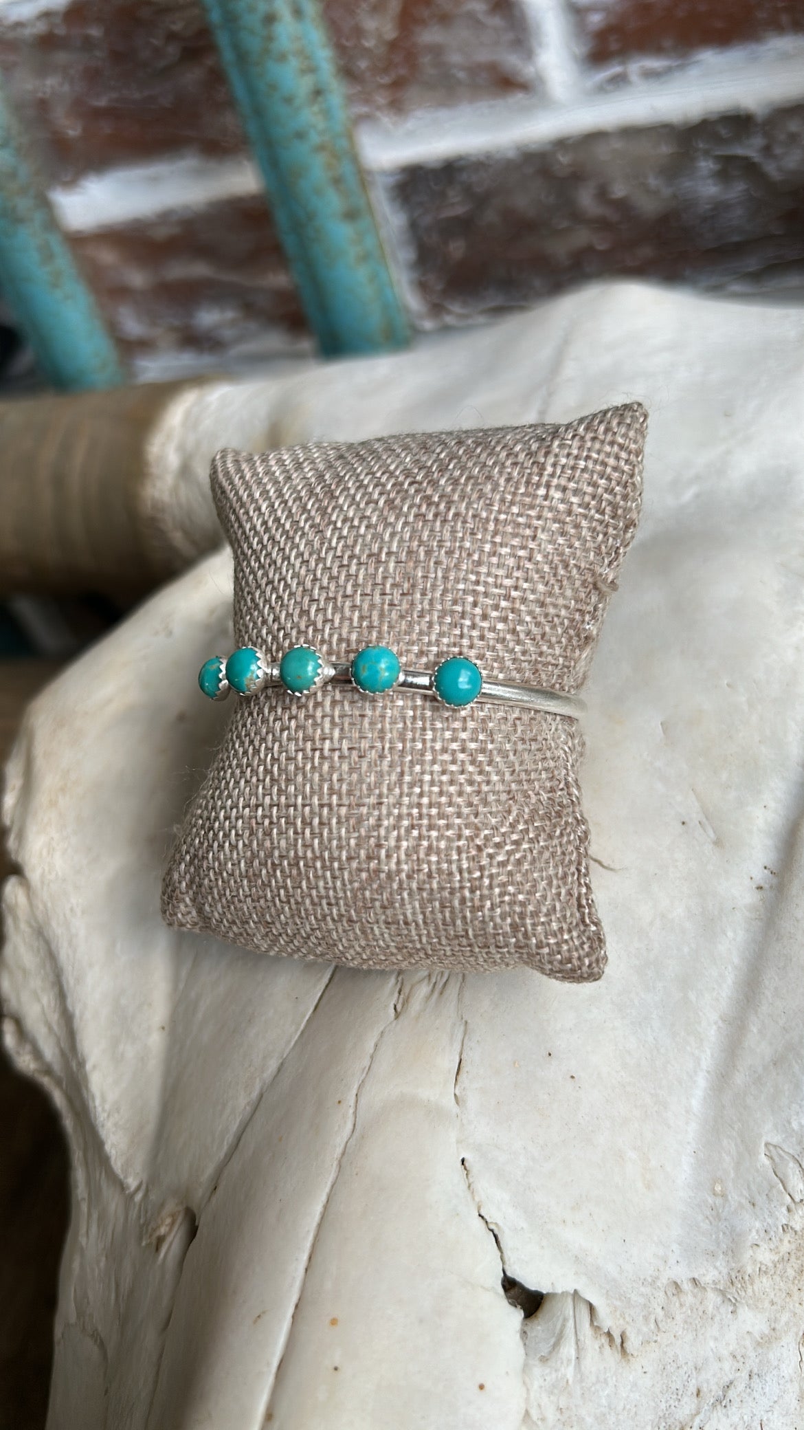 Kingman turquoise cuff