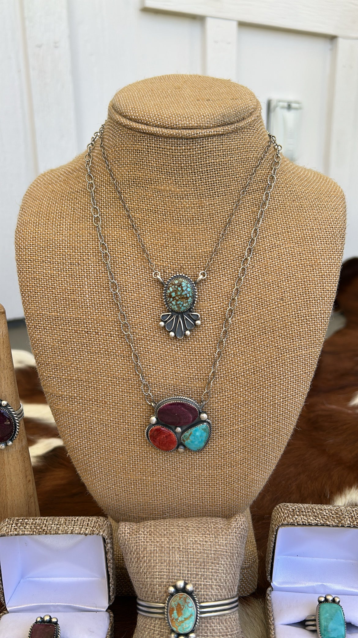 Spiny and kingman necklace
