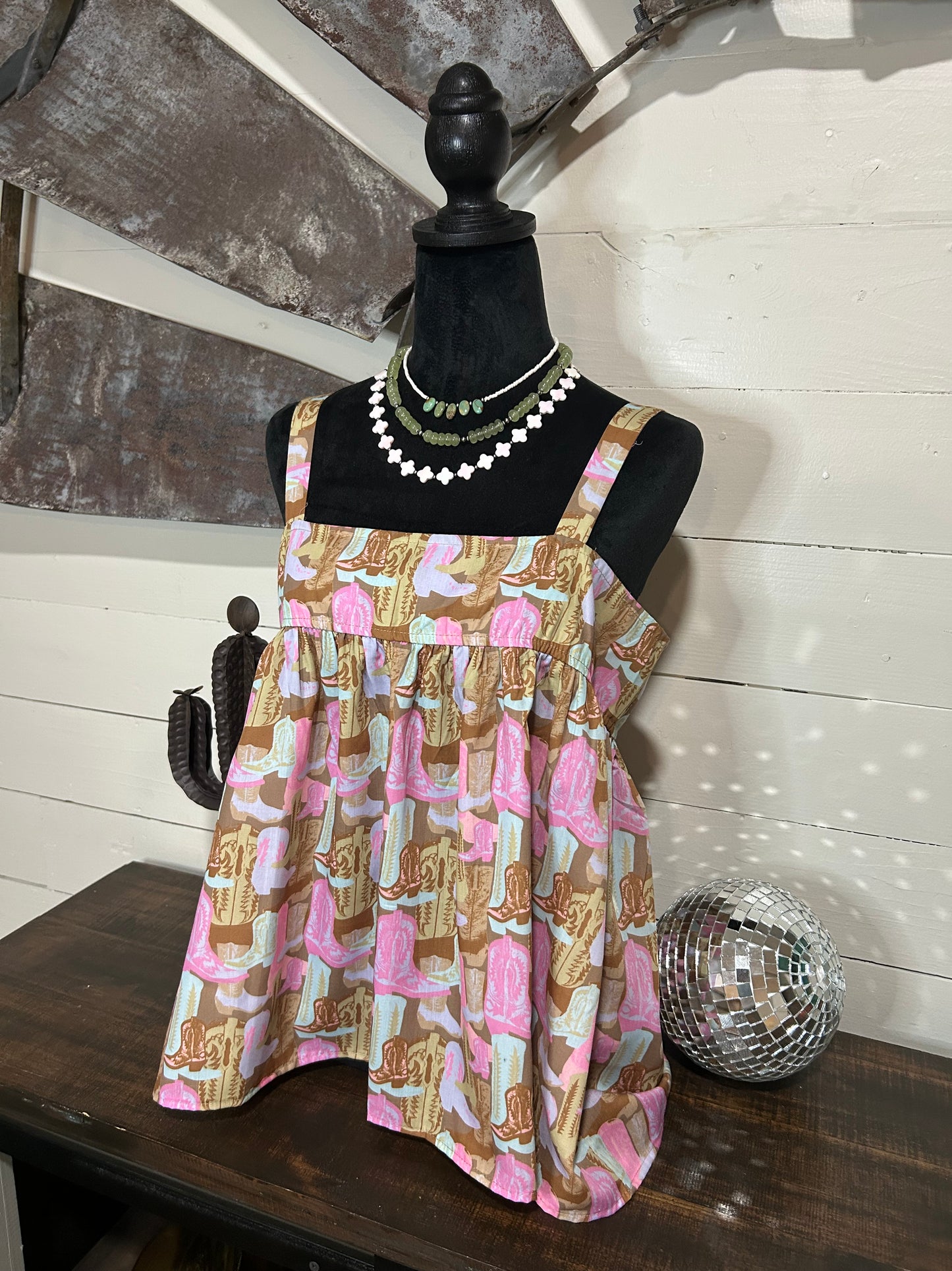 Rodeo ruffles top