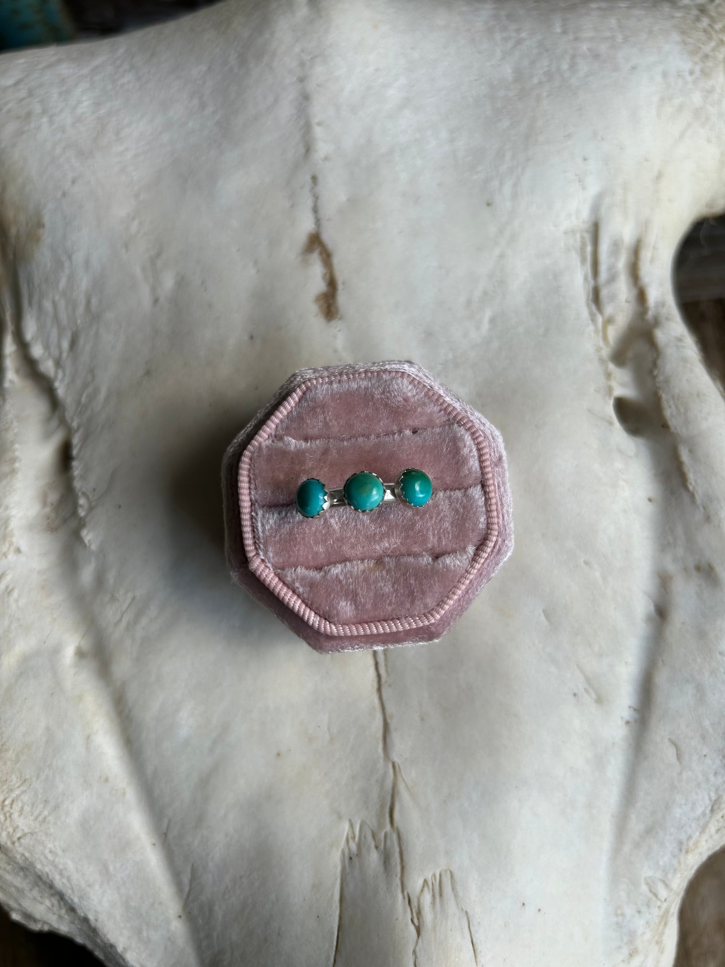 Kingman turquoise ring