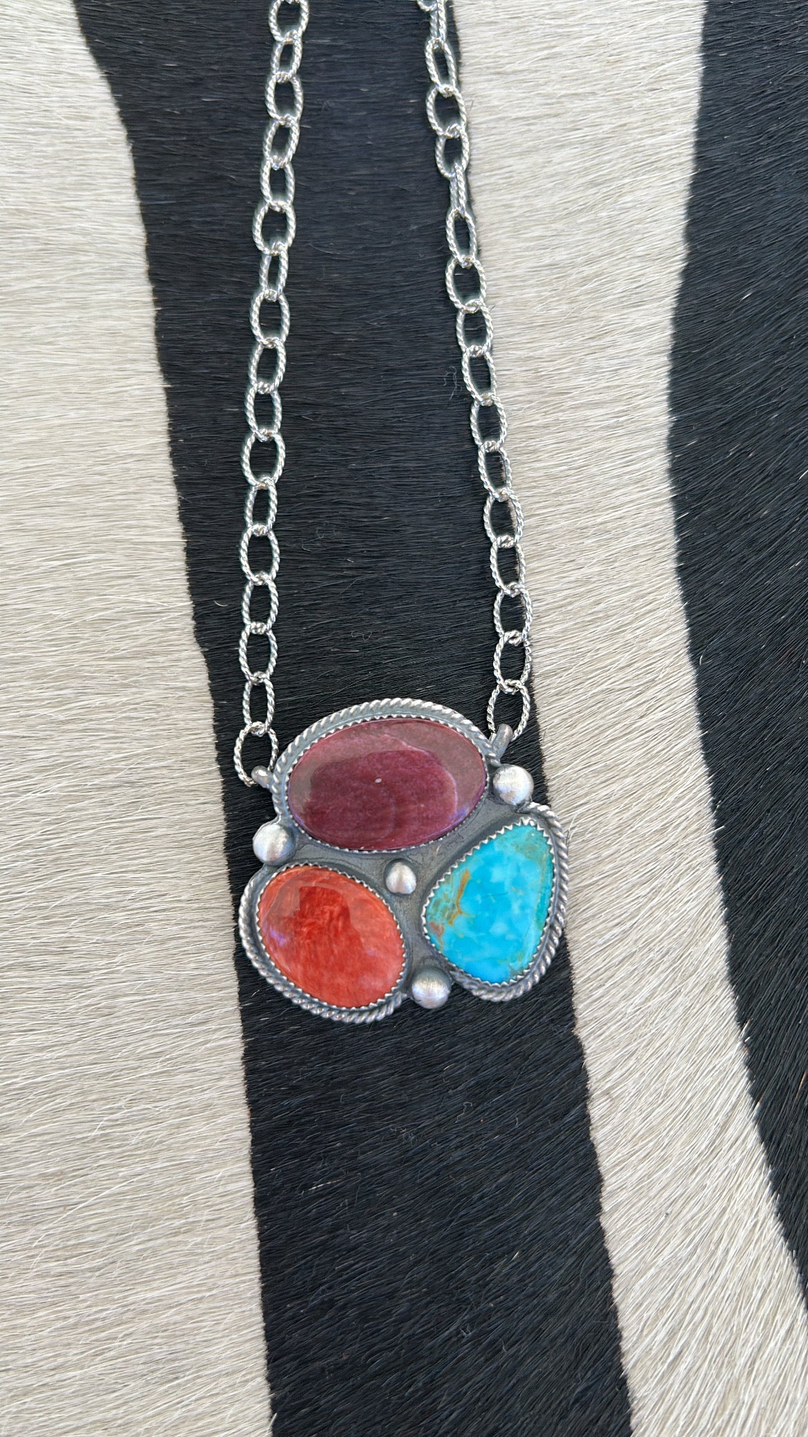 Spiny and kingman necklace