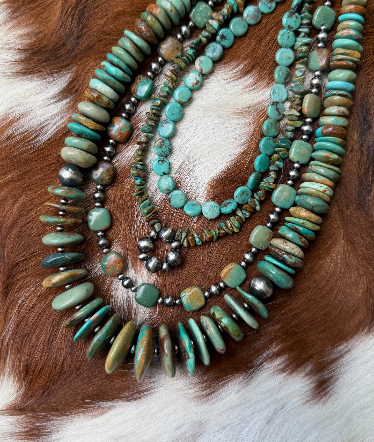 Hubei turquoise coin beads