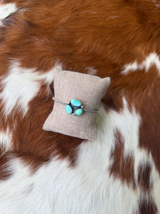 Sonoran turquoise cluster cuff