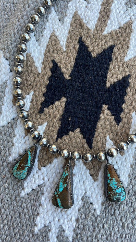 #8 and Navajo pearls