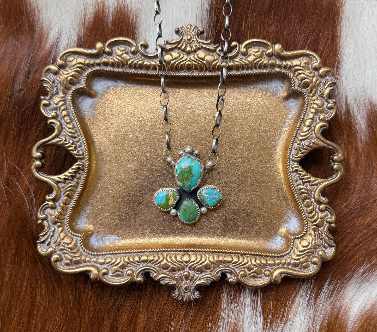 Sonoran Mountain turquoise necklace