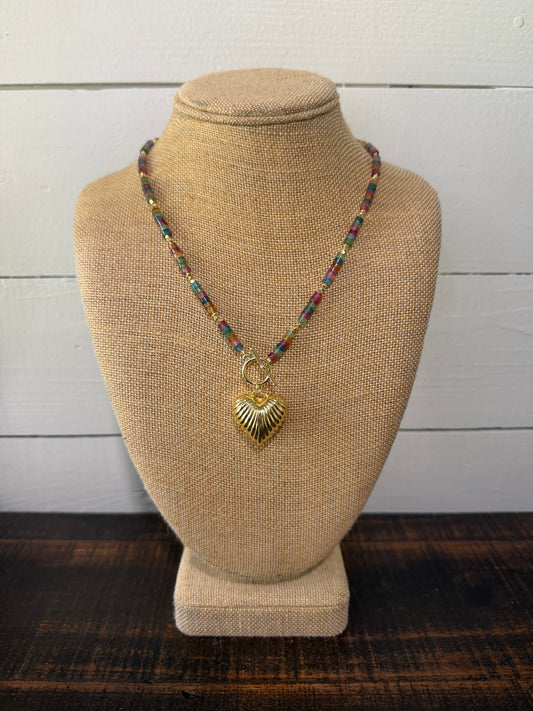 Colors of spring necklace