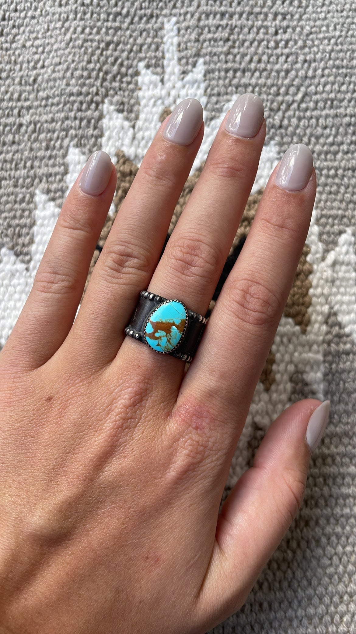 Royston turquoise ring