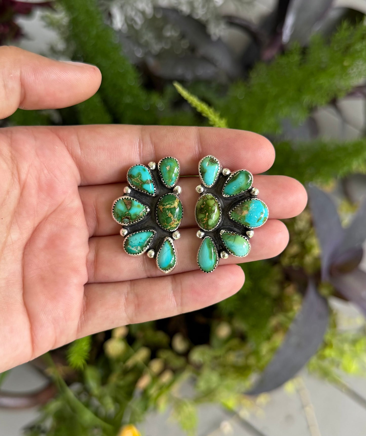 Sonoran Mountain turquoise clusters