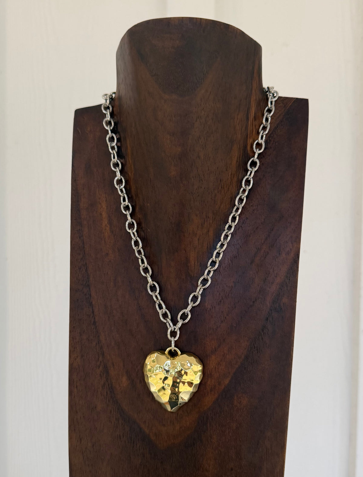Large textured heart