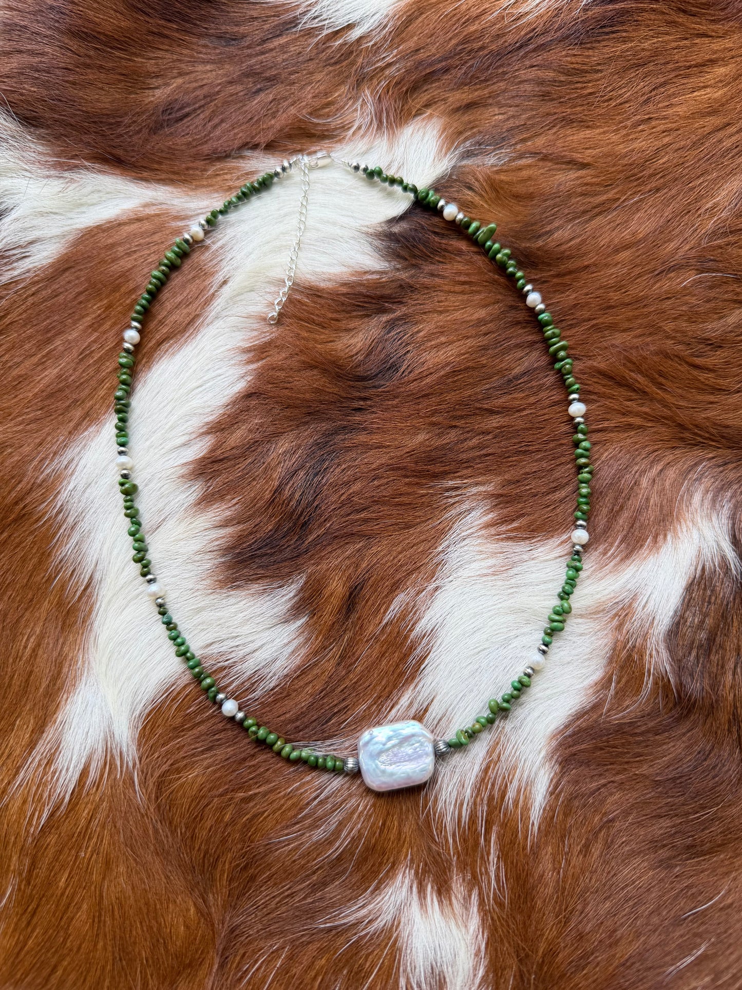Sonoran gold & freshwater pearls