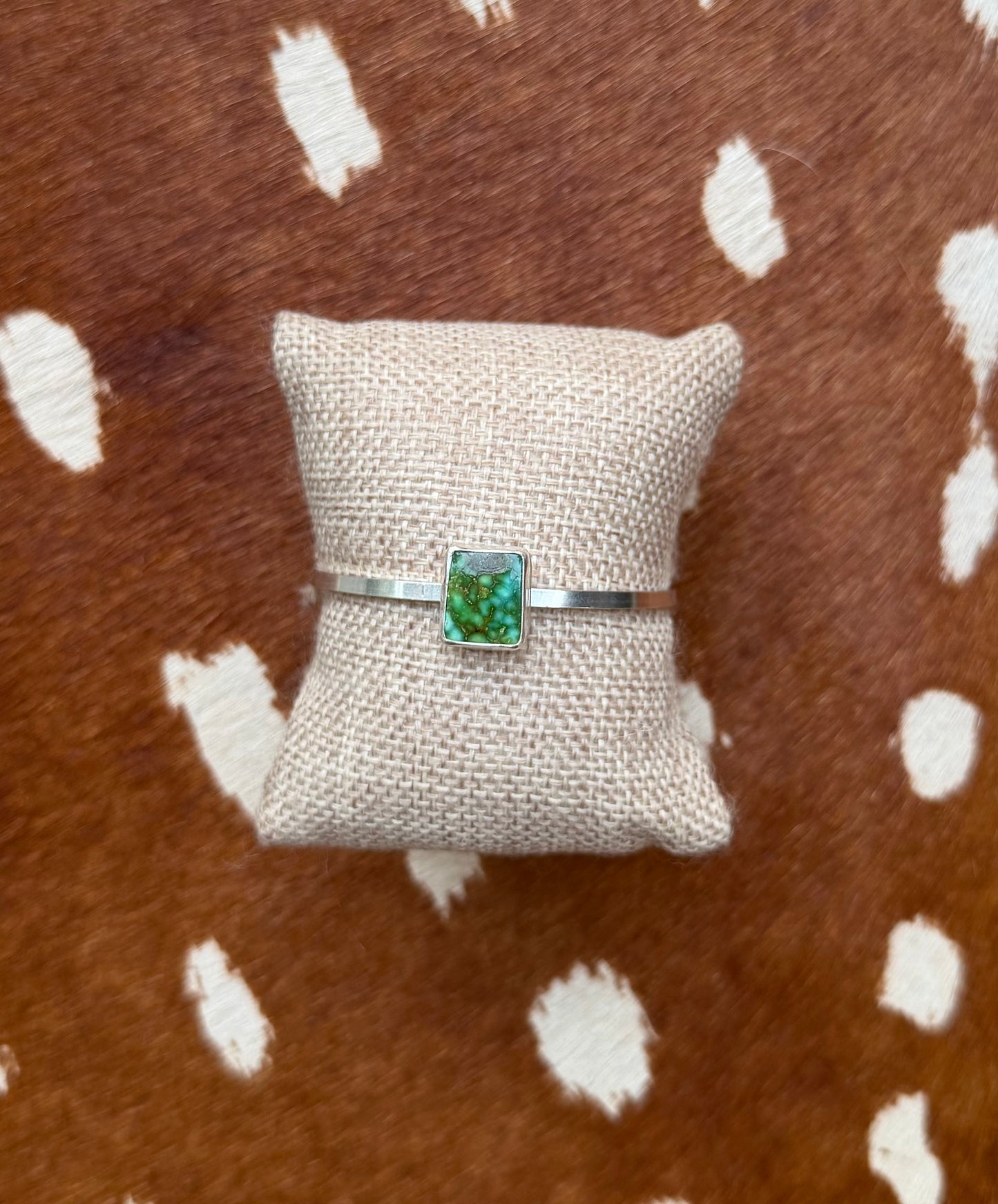 Sonoran gold turquoise cuff