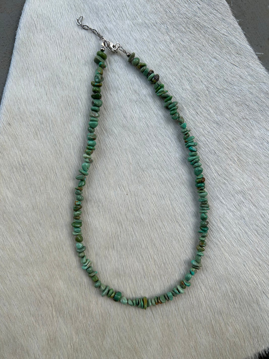 Small turquoise chip