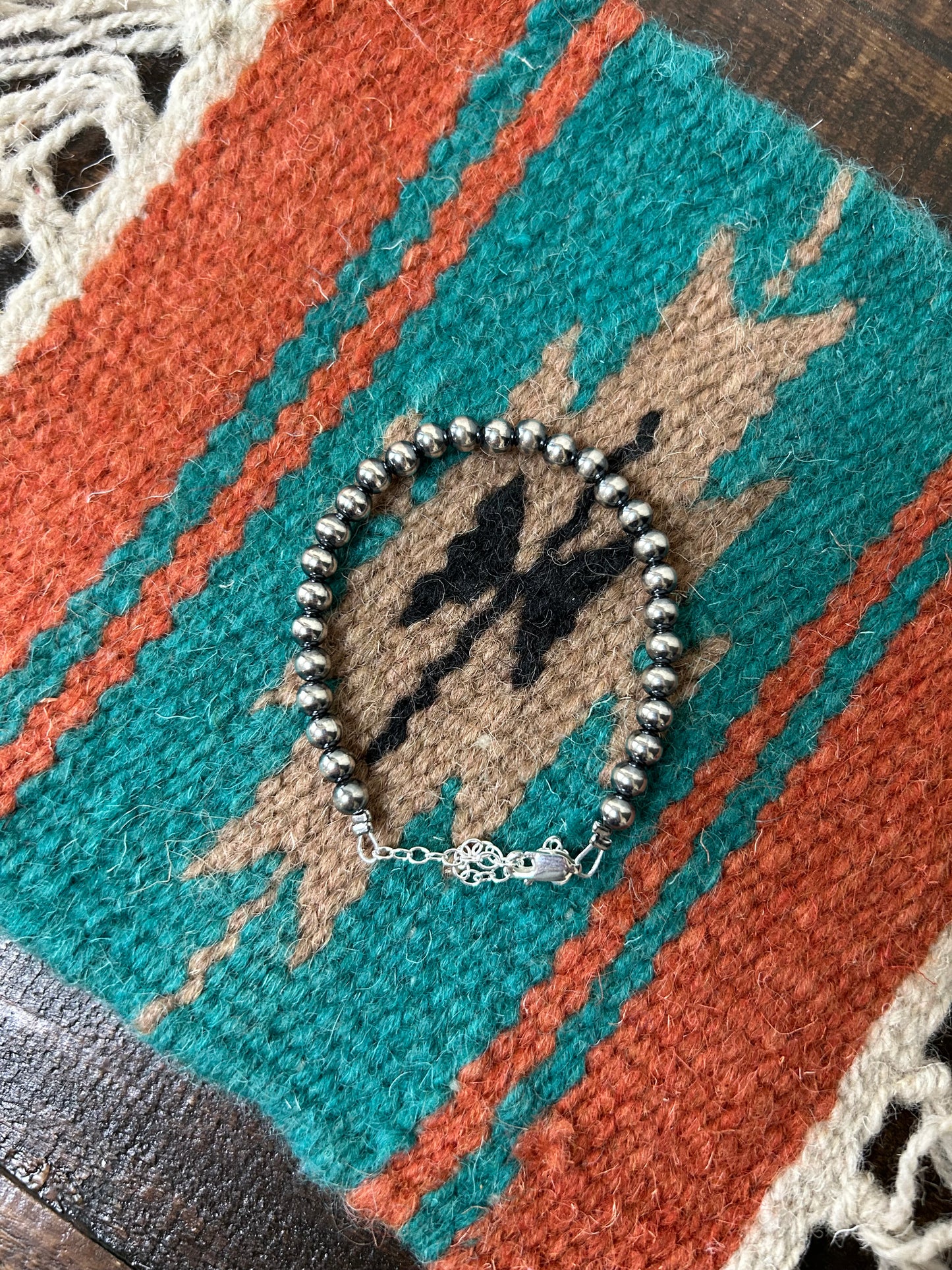 Sterling silver pearl bracelets