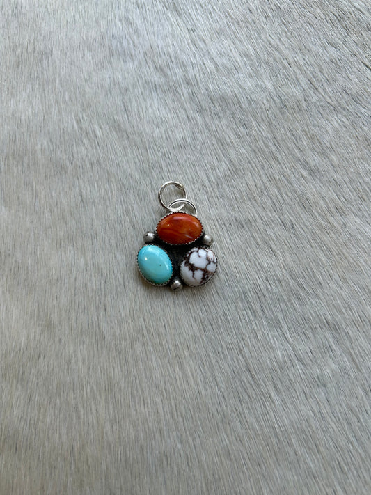 Multi stone pendant