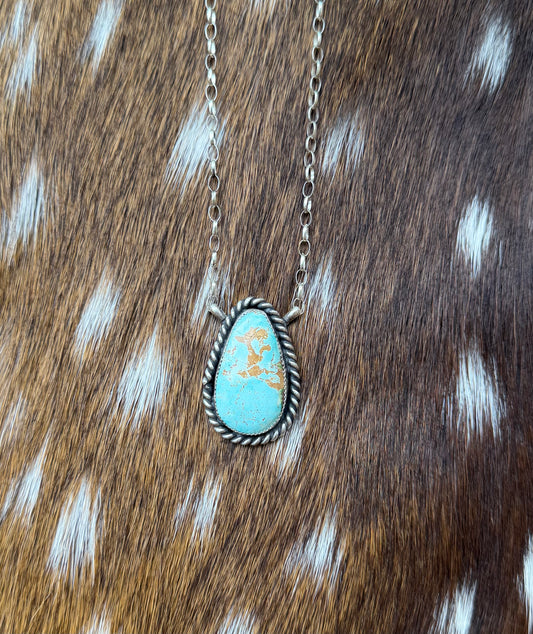Royston turquoise necklace