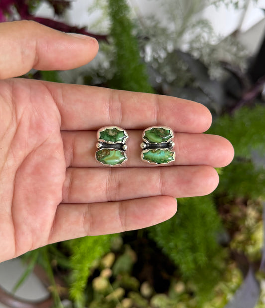 Sonoran Mountain turquoise studs