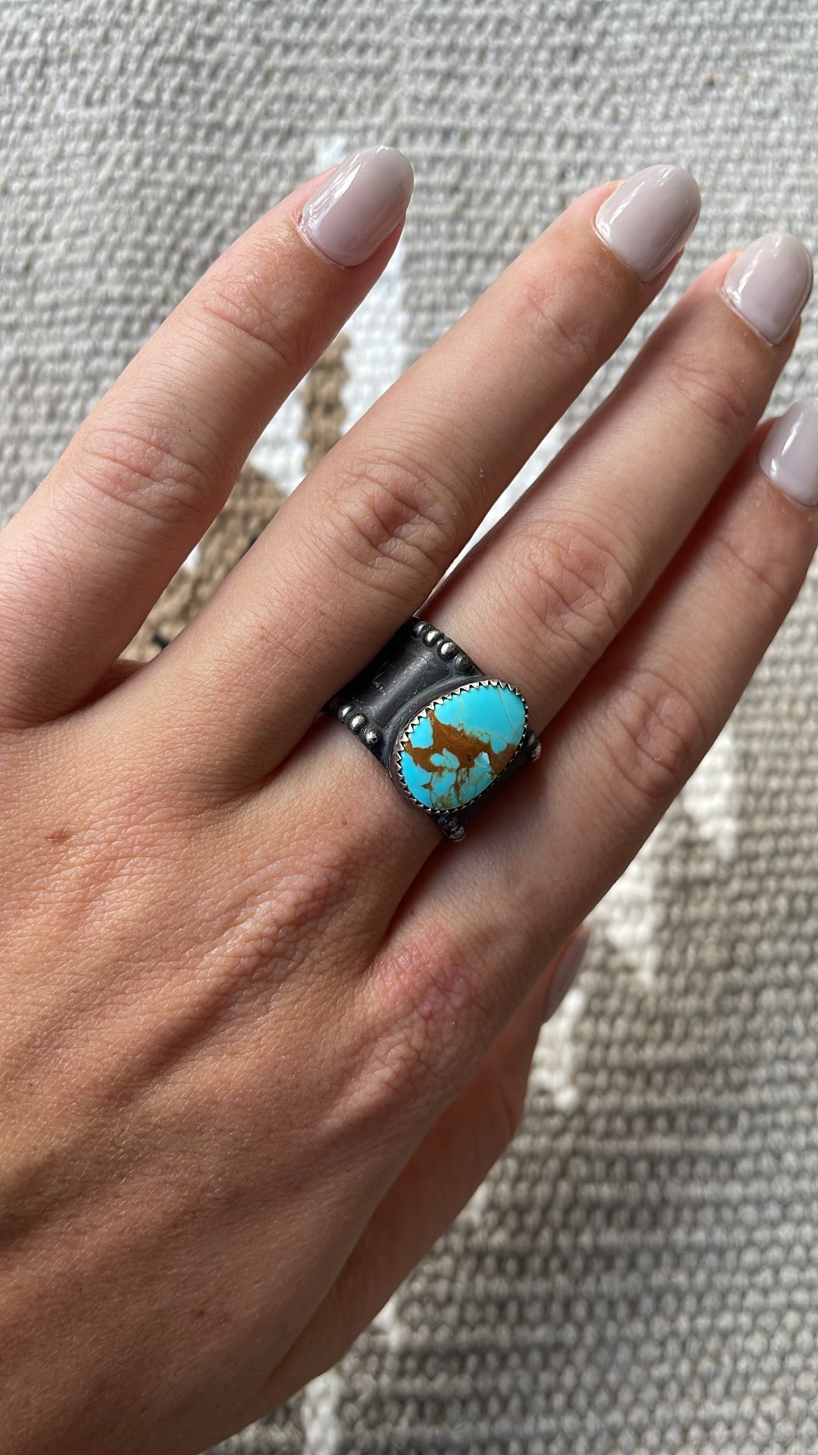 Royston turquoise ring