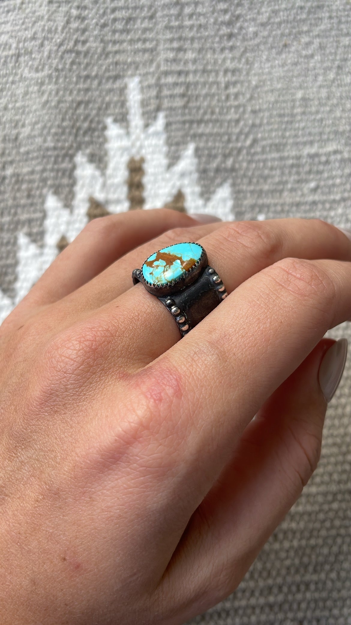 Royston turquoise ring