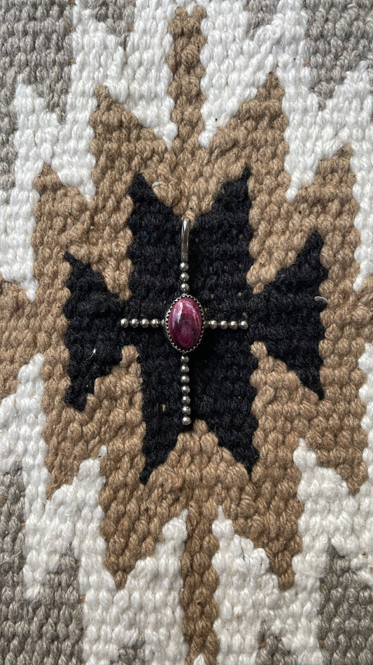 Purple spiny cross