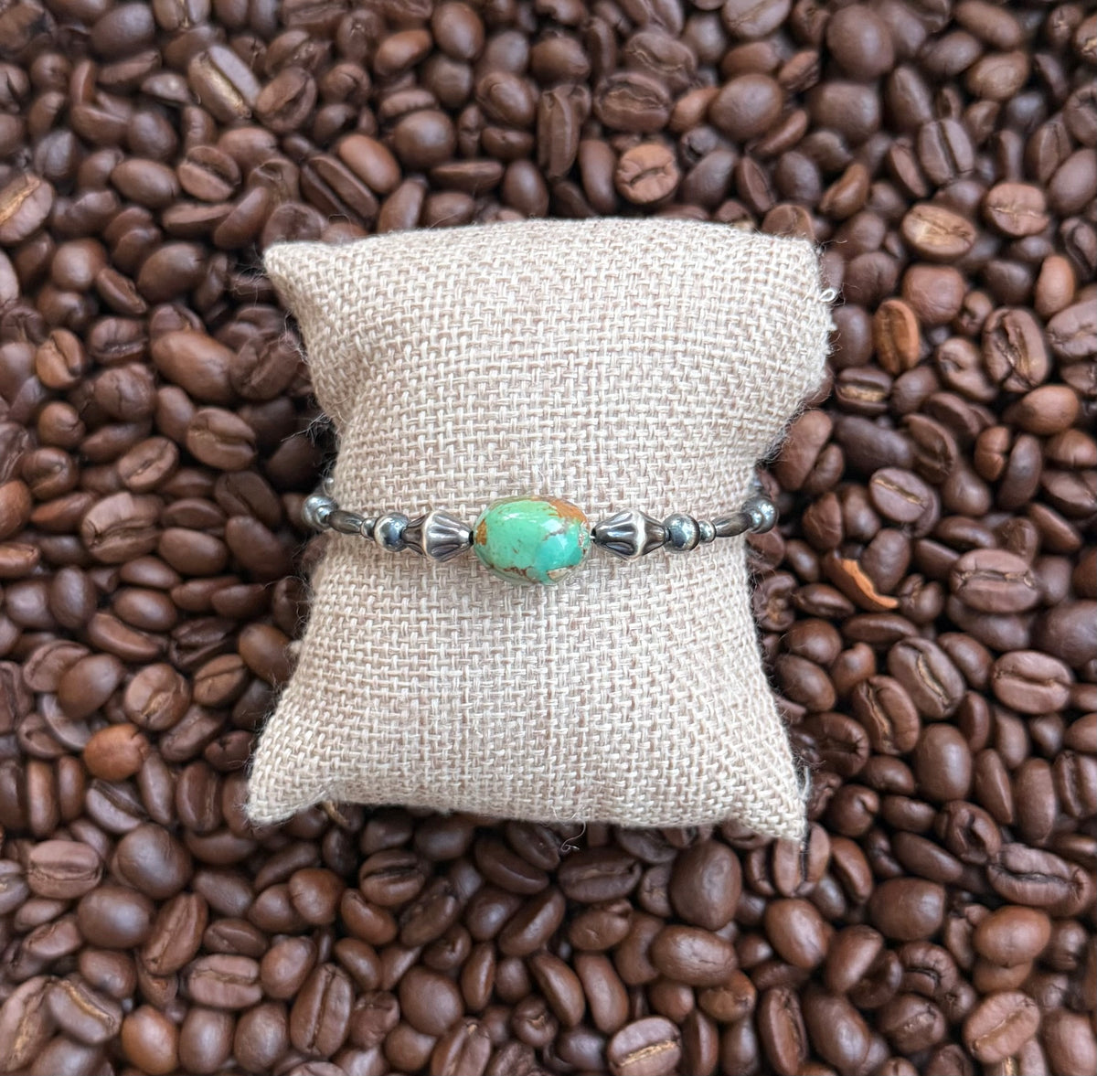 Kingman turquoise bracelet