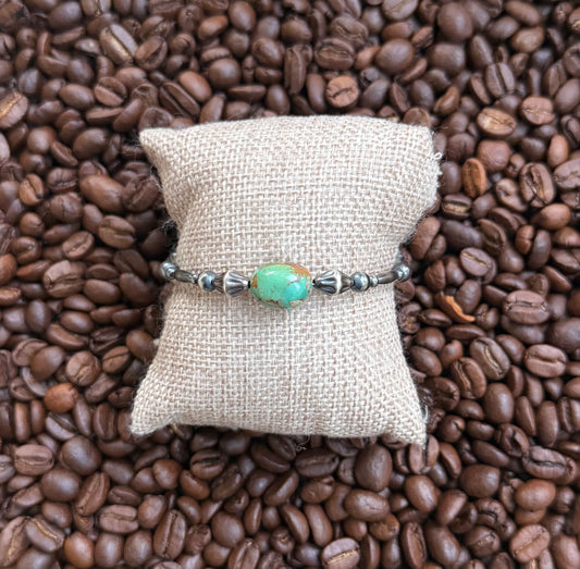 Kingman turquoise bracelet
