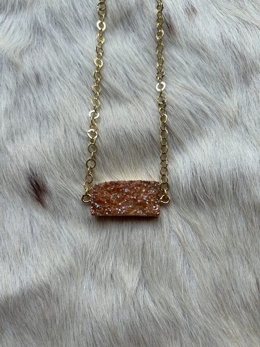 Burnt orange bar